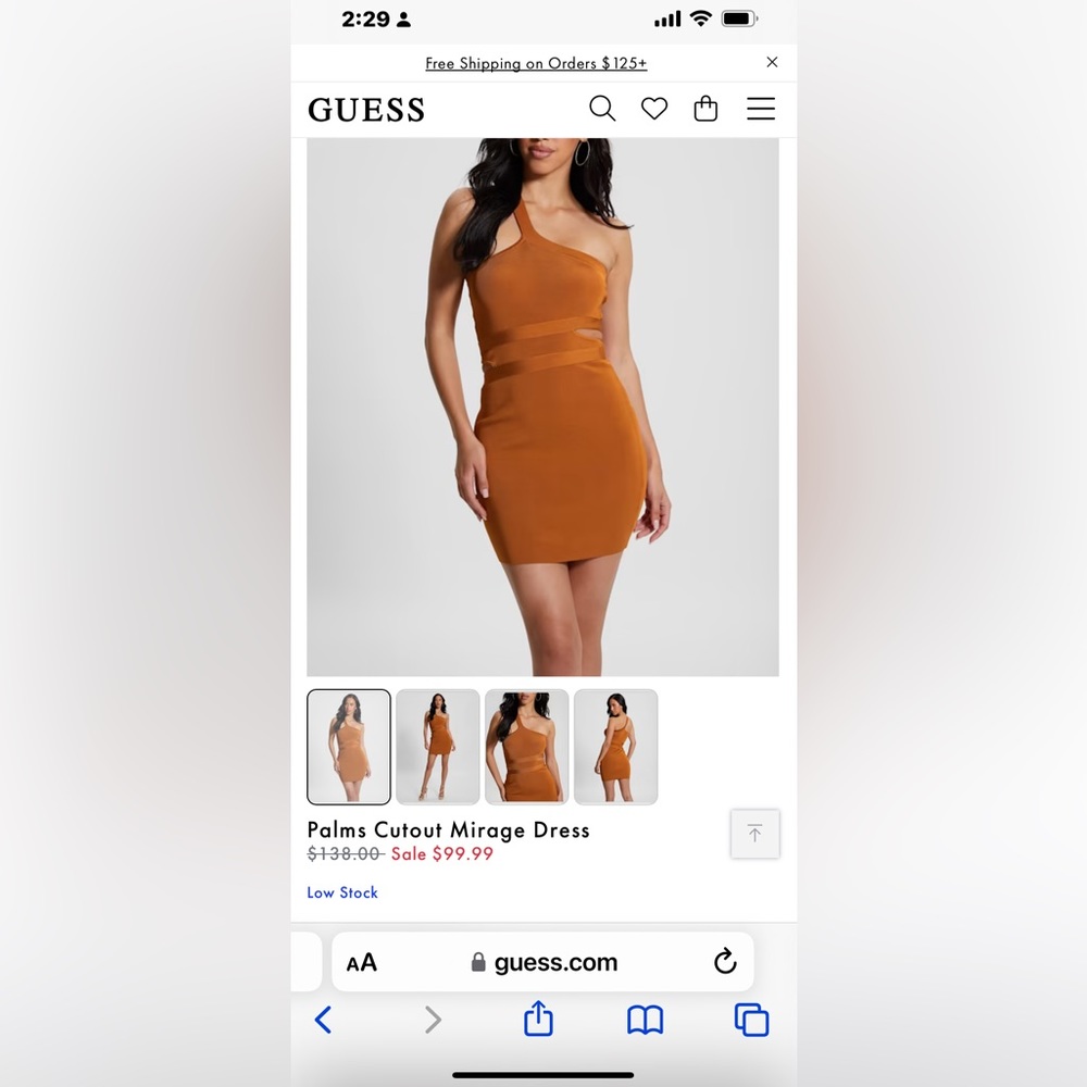 Palms cut out mirage bandage dress